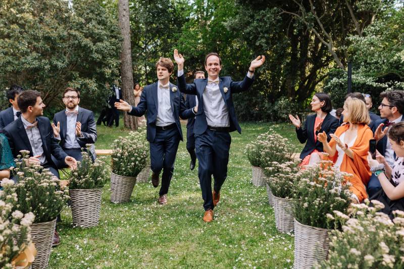 Comment organiser l'ordre du cortège d'entrée de mariage?