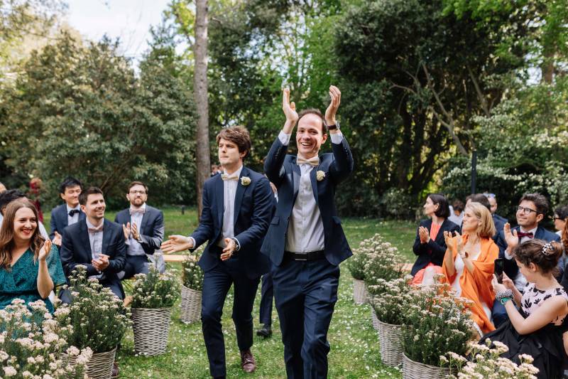 Comment organiser l'ordre du cortège d'entrée de mariage?