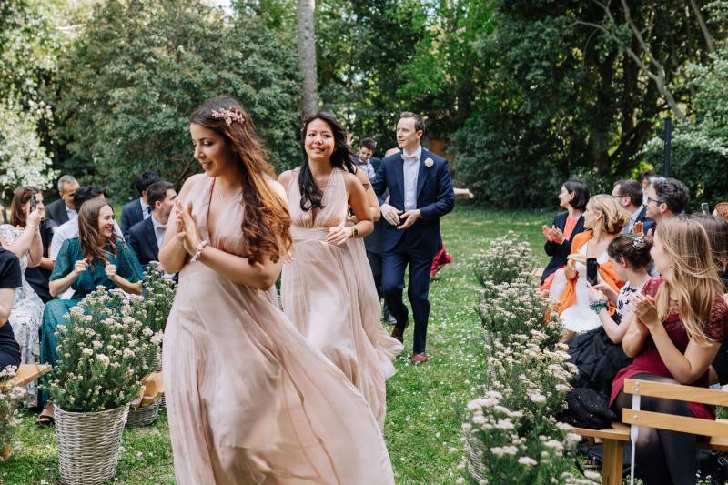 Comment organiser l'ordre du cortège d'entrée de mariage?