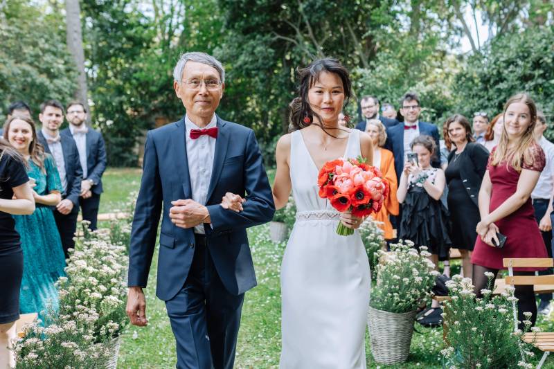 Comment organiser l'ordre du cortège d'entrée de mariage?