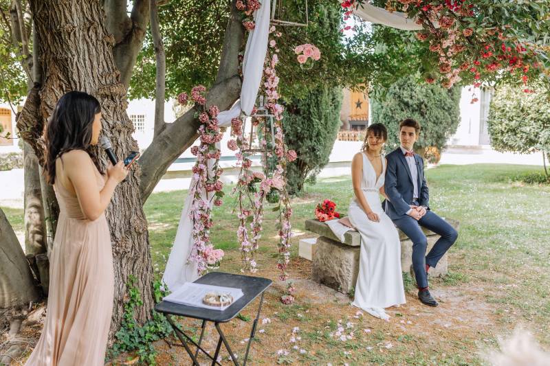 Un coaching d'officiant entre Dubaï et la Provence, pour la cérémonie laïque de J&D!