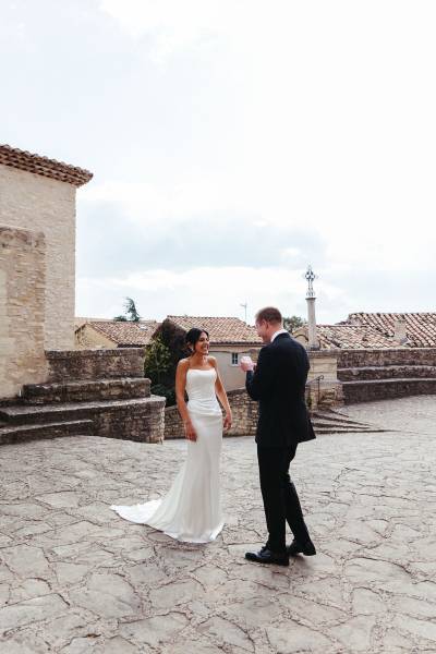 Renewal of vows ceremony in Provence 