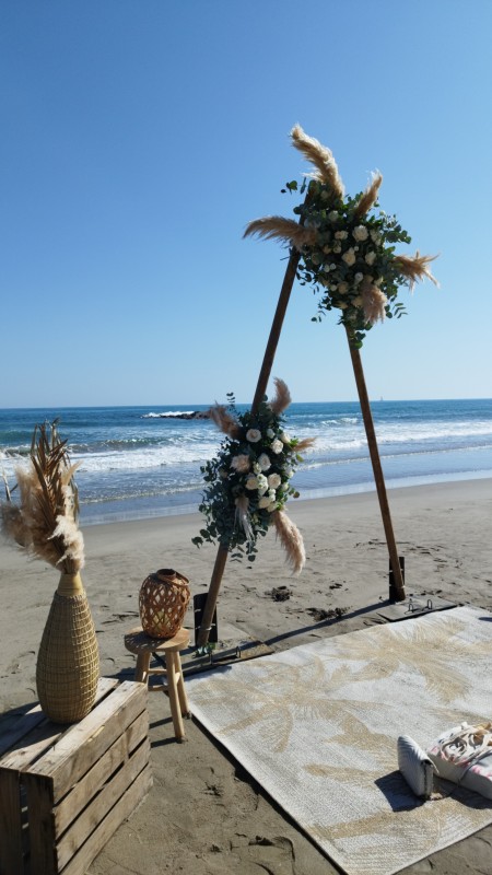 Coaching d'officiant pour une cérémonie laïque sur la plage en Camargue
