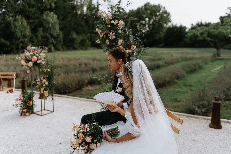 English ceremony in Southern France