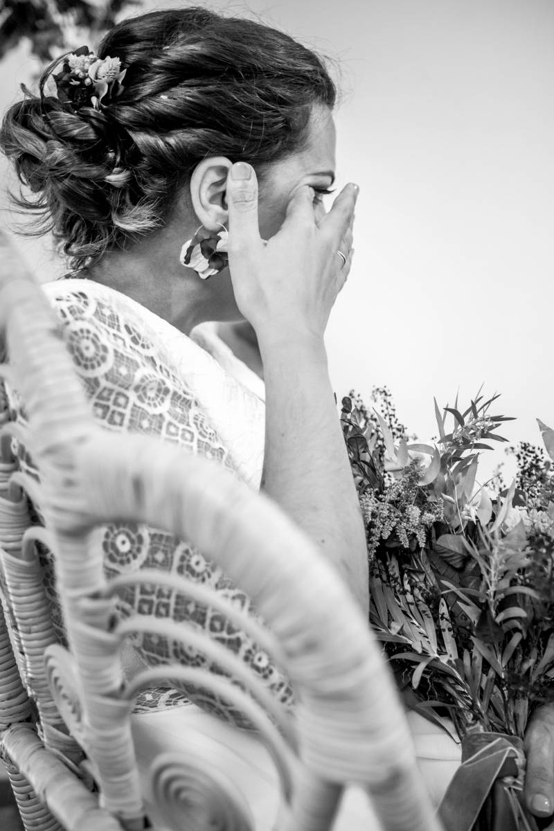 Une cérémonie de mariage spirituel dans l'Hérault avec le rituel des quatre éléments