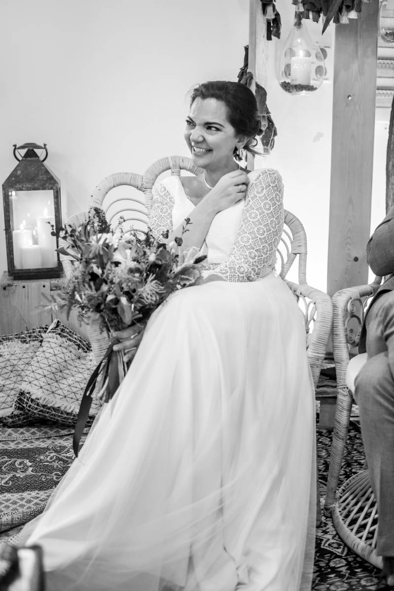 Une cérémonie de mariage spirituel dans l'Hérault avec le rituel des quatre éléments