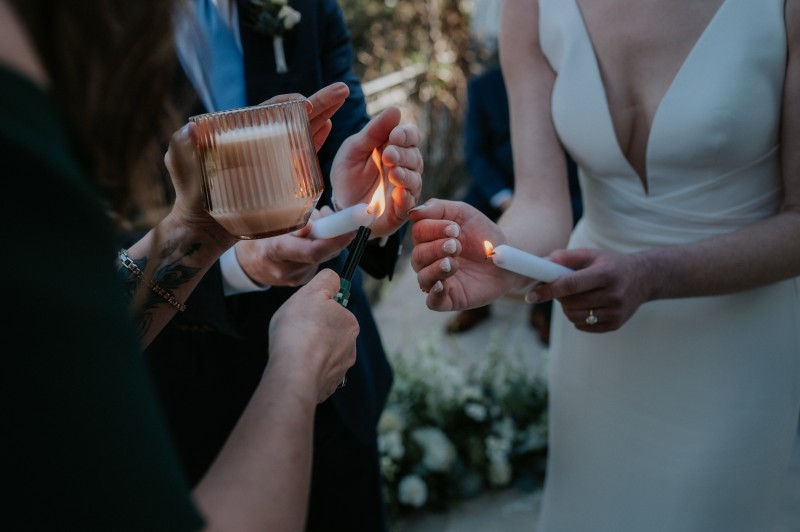 Secular wedding ceremony in the French Riviera