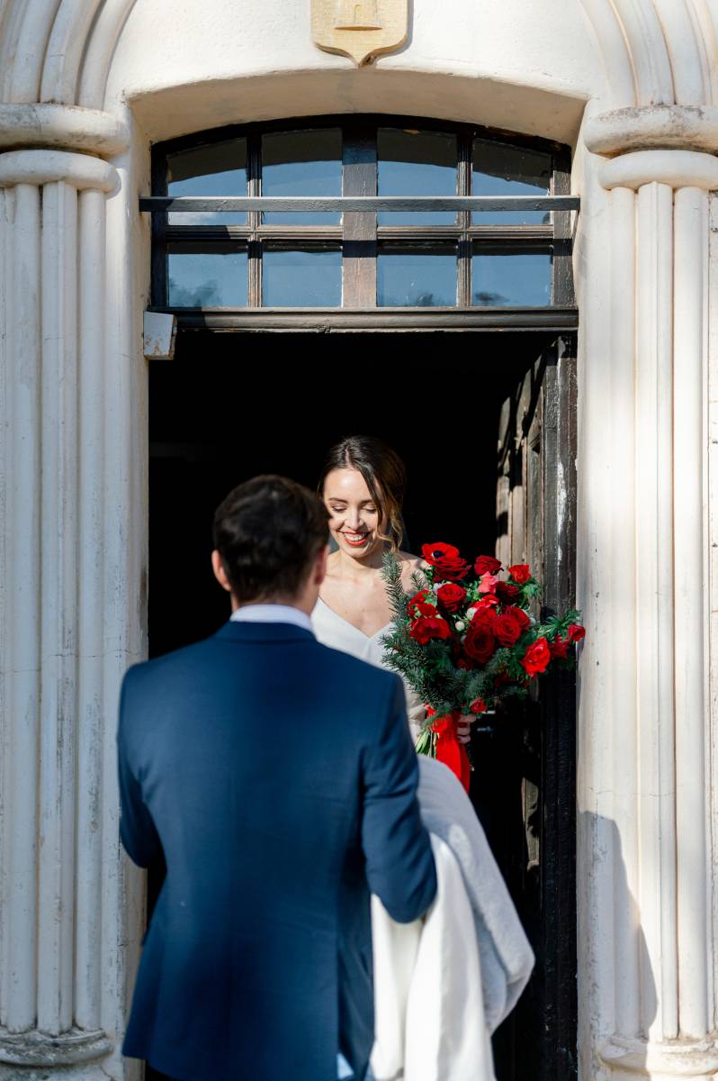 Cérémonie de mariage d'hiver dans le Var à Taradeau