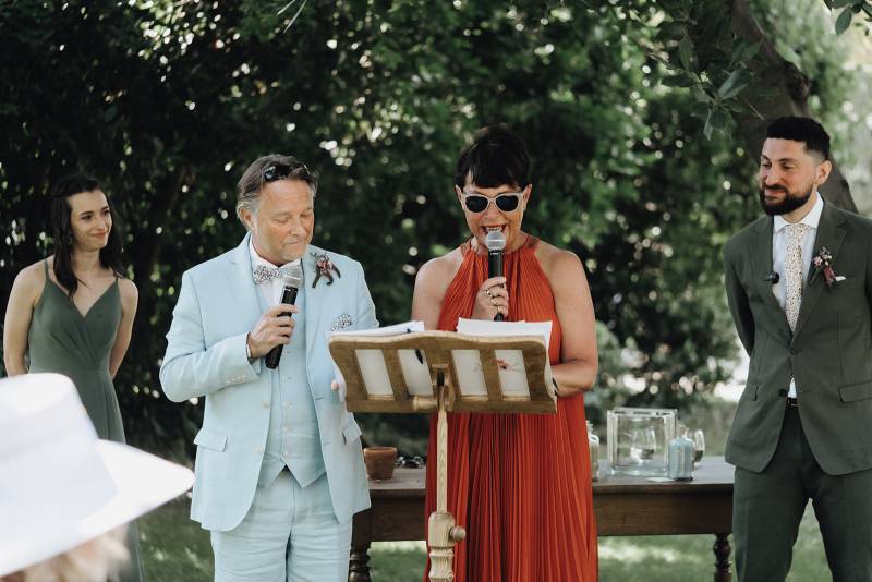 Est-il possible d'avoir deux officiants pour sa cérémonie de mariage?