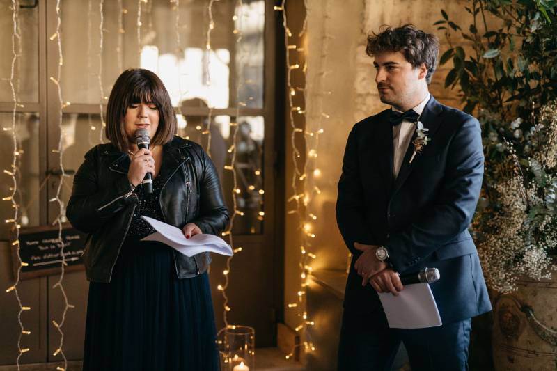 Découvrez le coaching d'officiant pour la cérémonie laïque d'hiver de Julie et Pierre