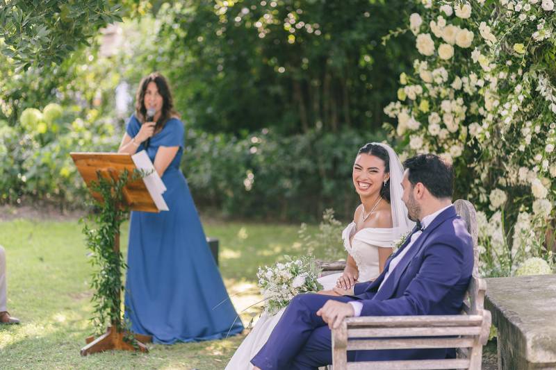Destination wedding celebrant in Provence