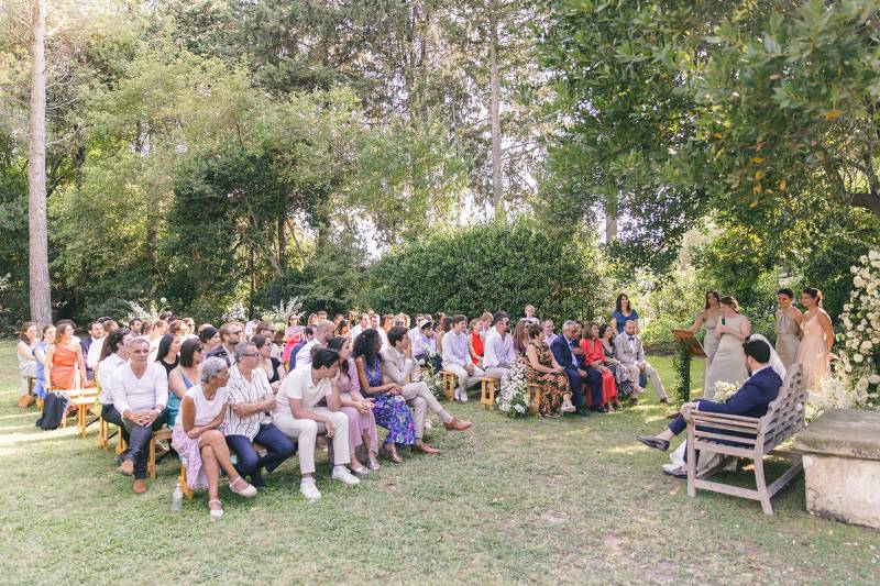 Destination wedding celebrant in Provence