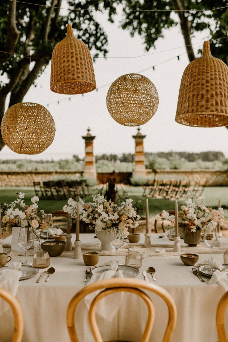 Cérémonie de renouvellement de voeux de mariage à Lançon de Provence (13) pour Laëtitia et Matthias sur le thème bohème