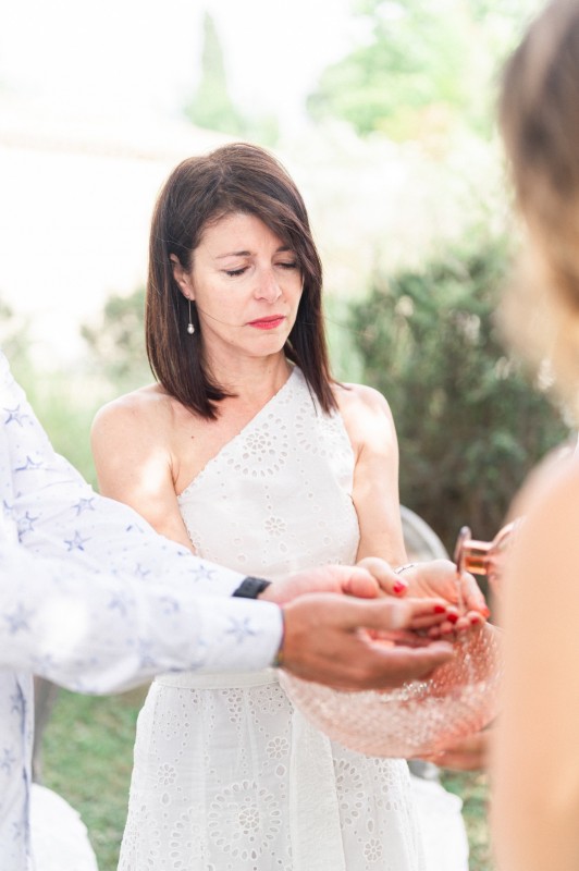 Un renouvellement de voeux surprise en petit comité dans le Luberon pour M & E