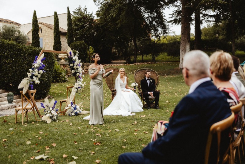 Vow renewal ceremony in Provence and Southern France