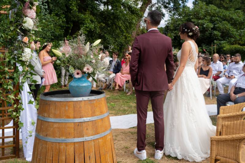 Par quel rituel original terminer sa cérémonie laïque