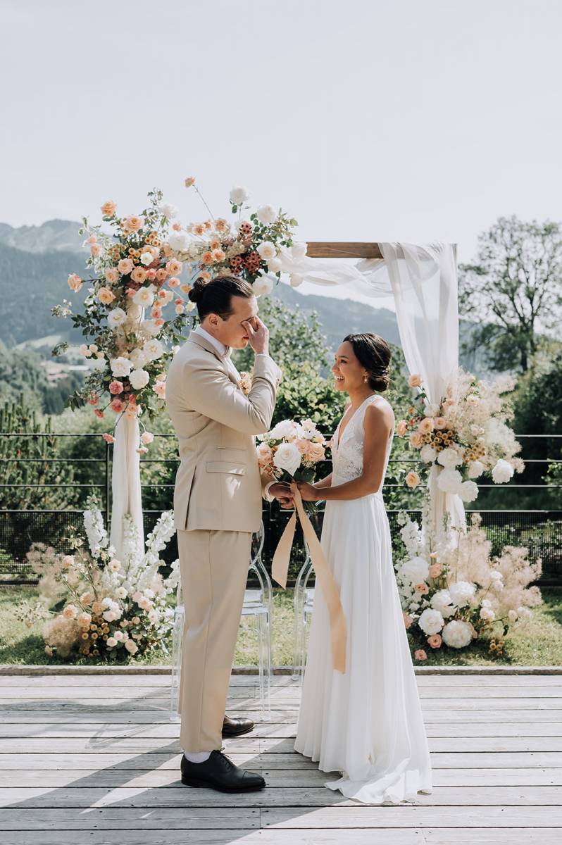 Coaching pour une cérémonie laïque près de Megève en Haute Savoie
