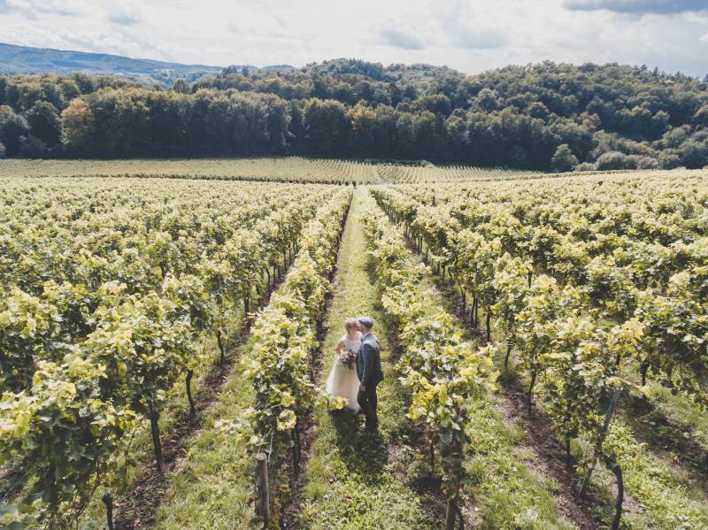 Organiser un mariage intiml dans les vignes