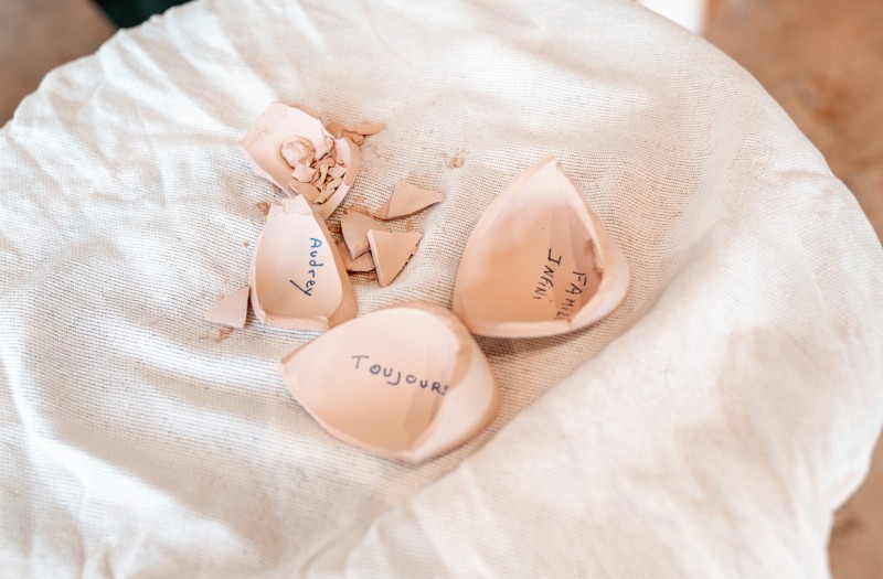 Le kintsugi au coeur de la cérémonie laïque