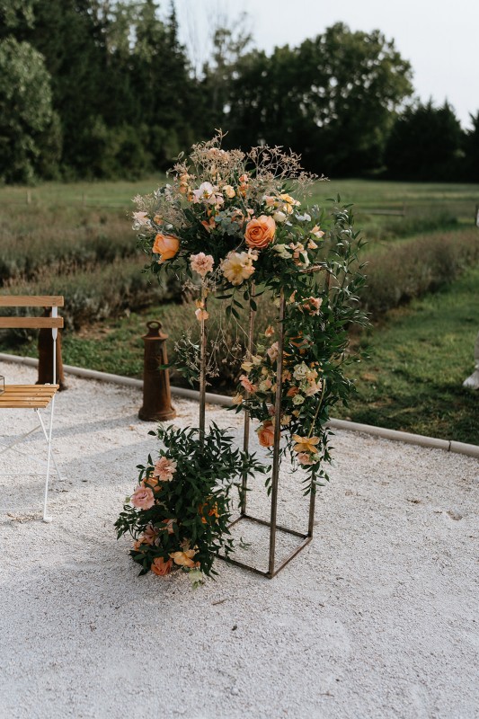 English wedding ceremony in Provence